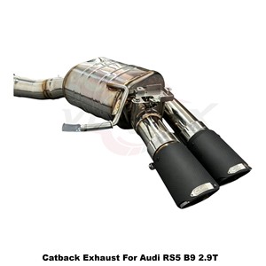 ท่อไอเสียสเตนเลสที่มีความแม่นยำแบบ Vortex เหมาะกับ RS5 Audi B9 2.9T 2019-2025ใส่ได้โดยตรง - Product Image 6