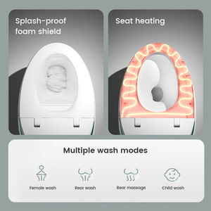 Inodoro Inteligente Todo en Uno Completamente Automático con Forma de Huevo y Control Remoto, Bidé Eléctrico Inteligente para Uso Doméstico - Product Image 2