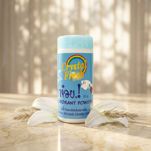 CRYSTAL FRESH Herbal 22G Polvo Desodorante Antitranspirante Fresco y Refrescante para Hombre (CP-022 FRESH COOL) Desodorización Enfocada y Efecto Refrescante - Product Image 2