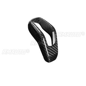Poignée de levier de vitesses en fibre de carbone véritable pour Land Rover Range Rover Sport 2018 2019 2020 - Product Image 2