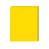 Piège à insectes volants double face jaune blanc Abeille collante Tueur de mouches des fruits Verger Lutte antiparasitaire jetable Usage domestique