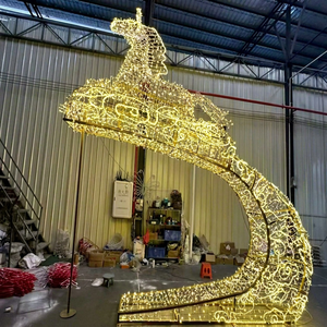 ไฟ LED รูปม้าสำหรับตกแต่งภายนอกอาคาร IP65 เหมาะสำหรับสวน ลานกิจกรรม และงานแสดงช่วงเทศกาล - Product Image 1