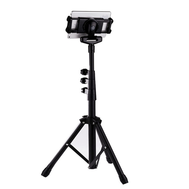 Best Selling Floor Tablet Tripod Stand Adjustable for 4.7-12.9 Inch IPad Carrying Phone Holder