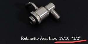 Robinet conique en acier inoxydable de 5 mm à 20 mm pour fûts de chêne, vin, whisky, bière, rhum, brandy, kombucha, robinet durable - Product Image 6
