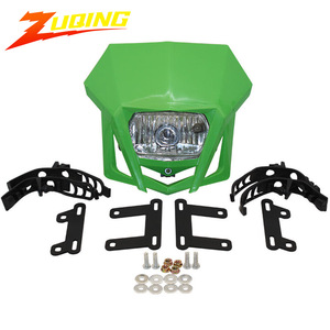 ฝาครอบไฟหน้า ZUQING Ghost Face สีขาว HL106 สำหรับ Honda XR CRF 150 230 250 450 รถมอเตอร์ไซค์วิบาก แต่ง - Product Image 5