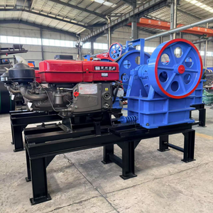 Frantoio a mascelle <span class=keywords><strong>mobile</strong></span> HAOTUO PE 400/600 per linea di produzione di quarzo e minerale d'oro con motore AC e cuscinetti ad alta produttività - Product Image 4