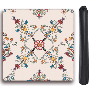 Q Y Tapis de Mahjong Américain Automatique Pliable Logo Personnalisé Microfibre Caoutchouc Naturel Housse de Table Source d’Usin - Product Image 1