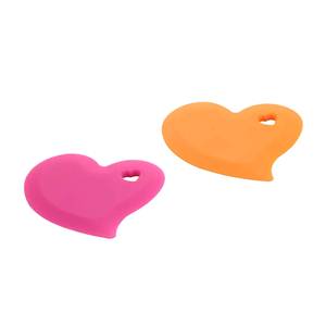 Racloir à crème en silicone de qualité alimentaire en forme de cœur pour pâte, beurre et gâteaux, outil de pâtisserie durable, découpeur de pâtisserie - Product Image 6