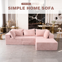 Neues Design Komprimiertes Sofa Multifunktionales L-förmiges Verwandelbares Schlafsofa für Wohnmöbel Gästezimmer Wohnzimmer-Sofa