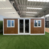 Maisons Modulaires de Luxe Chinois Facile à Monter à 3 Chambres, Maisons Préfabriquées Conteneur