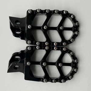 Repose-pieds en aluminium CNC adaptés aux motos tout-terrain Kawasaki KX65 KX80 KX85 KX100 KX112 KX140 KX140L, accessoires de modification de moto - Product Image 1