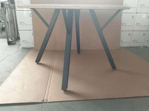 Ensemble de 6 chaises de table à manger en verre bon marché de gros - Product Image 5