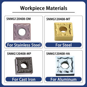 <span class=keywords><strong>SNMG</strong></span> 120408 Hardmetaalplaatjes Draaibankplaatjes SNMG120404 Hardmetaalplaatjes met hoge hardheid voor precisiedraaien - Product Image 6
