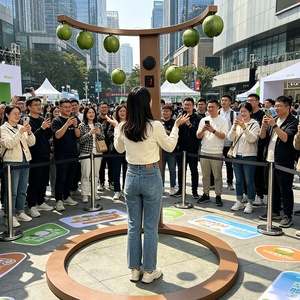 Machine de jeu électronique d'arcade sportive populaire et très vendue, avec défi interactif de coordination œil-main et jeu de capture de bâtonnets rapides - Product Image 1
