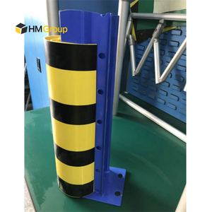 Protectores de piernas para estanterías de palets de almacén de protección de absorción de golpes verticales - Product Image 3