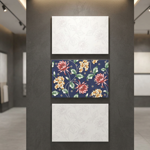 La dernière conception de l'usine de Foshan 300x450 carreaux de mur brillant mat finitions émaillées 12x18 30x45 brique réfractaire extérieure à jet d'encre numérique - Product Image 1