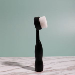 Small Manual Face Wash Brush Nylon Beauty Cleansing Tool for Eye Shadow and Lip Balm Application - Product Image 5