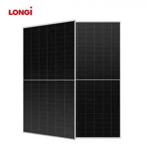 最畅销的Trina JA LONGI加拿大全黑太阳能电池板450w 550w单色光伏电池板双面太阳能电池板价格