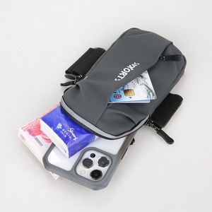 Nouvelle tendance, sac de téléphone portable à bandoulière décontracté, sport, nylon, unisexe, imperméable, fermeture éclair, personnalisable - Product Image 4