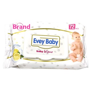 Lingettes pour bébé VCARE sans alcool, en bambou biologique, eau ultrapure, qualité supérieure, soin de la peau, usage domestique, personnalisable, marque privée - Product Image 1