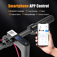 AiliFe ABD Elektrikli Scooter 350W 30km/s Hız APP Akıllı Kontrol Scooter 8.5 inç Lastik Katlanabilir E-Scooter Uzun Menzilli Yetişkinler İçin E-Scooter