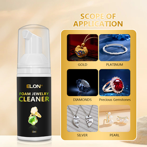 Lussuosa soluzione di pulizia per gioielli naturali da 50ml, il Kit per la pulizia degli orologi include un panno per lucidare le spazzole - Product Image 5