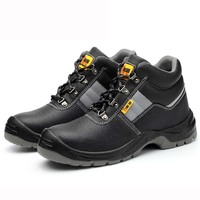 Bottes de sécurité décontractées unisexes en cuir véritable respirant, chaussures à embout personnalisé, application en usine de construction, antidérapantes, été