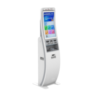 Kiosque de paiement en libre-service pour intérieur avec écran tactile capacitif et support SDK sur pied pour restaurants