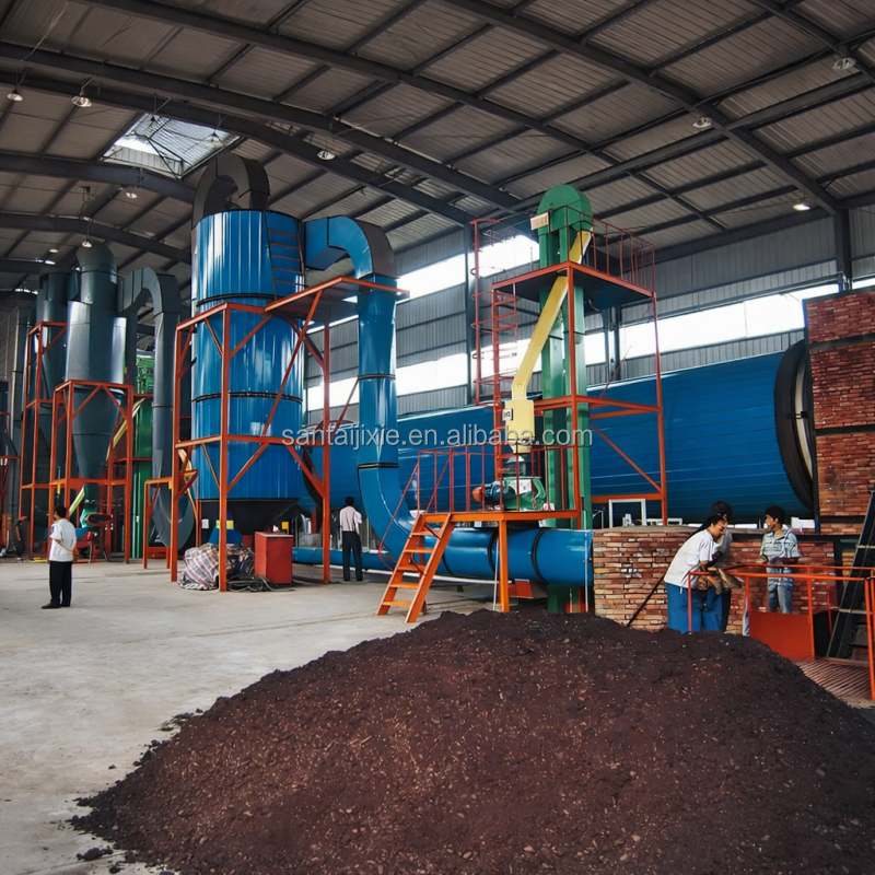 Animal Manure Compost Fertilizer Production Line