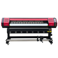 Impresora de Sublimación de Alta Velocidad con Tinta Eco Solvente y Plotter de Corte de 1.6m, 1.8m, 3.2m para Pancartas, Vinilos y Vinilo de Visión Unidireccional