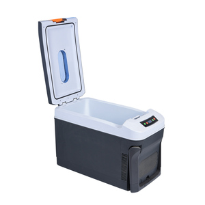 <span class=keywords><strong>Mini</strong></span> <span class=keywords><strong>Nevera</strong></span> de 35 <span class=keywords><strong>Litros</strong></span> con Ruedas y Carro, Enfriador y Calentador Eléctrico de CA 230V y CC 12V, <span class=keywords><strong>Nevera</strong></span> Portátil para Automóvil - Product Image 4