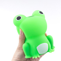Jouet pour bébé en silicone de qualité alimentaire, lampe de nuit LED en forme de grenouille Homekit