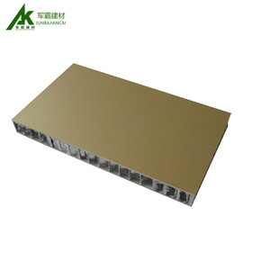 Panel de Nido de Abeja de Aluminio JUNBAJIANCAI con Superficie de Madera, Resistente al Fuego, para Uso en Paredes Exteriores - Product Image 1