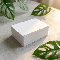 Vente en gros de cartes de visite 100% polycarbonate/PVC CR80, ISO 13.56MHz, imprimées UV, imperméables, résistantes aux intempéries, NFC RFID, communication QR