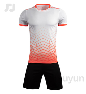 Set Jersey sepak bola kustom kualitas tinggi, setelan Jersey seragam sepak bola, pakaian olahraga klub sepak bola - Product Image 1