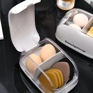 Caja de Almacenamiento para Esponjas de Maquillaje - Organizador de Herramientas de Maquillaje a Prueba de Polvo y Sellable para Esponjas de Belleza y Borlas de Polvo - Product Image 6