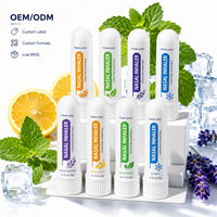Inhalateur nasal portable mini OEM ODM à base d'extraits végétaux naturels pour une respiration facile
