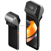 Android 13.0 Layar Ganda 5.5 Inci 3GB+32GB CPU 4-inti Sistem POS Genggam Konektivitas Bluetooth USB NFC Pemindaian Barcode Kasir