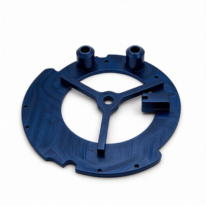 Base de Soporte Mecanizada con Precisión, Componente de Montaje de Acero Inoxidable con Orificios de Montaje, OEM - Product Image 1