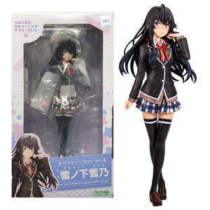 Figura de Yukinoshita Yukino de 18 cm del anime Yahari Ore no Seishun Love Comedy wa Machigatteiru, versión con uniforme escolar, modelo de juguete. - Product Image 1
