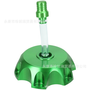 Bouchon de réservoir de carburant en aluminium Apollo 50-125cc pour moto tout-terrain, bouchon de ventilation pour mise à niveau et placement supérieur - Product Image 1
