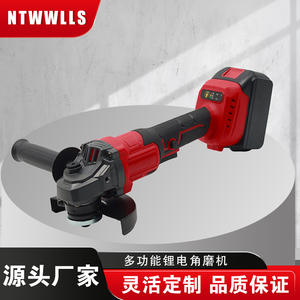 Meuleuse d'angle électrique sans balais professionnelle, alimentée par batterie 220V, outil de coupe, de meulage et de polissage, corps en plastique, interrupteur à gâchette - Product Image 2