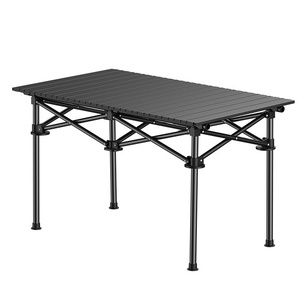 Wilderness Carbon Steel Outdoor Folding <b>Chair</b> <b>and</b> <b>Table</b> Set-Portable Camping & Picnic <b>Chair</b> with Balcony Supplies - Product Image 1