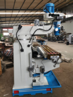 X6323 3H DRO fraiseuse à tourelle verticale universelle Smart Servo PLC/fraiseuse à tourelle avec outils de coupe de moulins manuels
