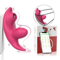 Vibrateur clitoridien sans fil avec application télécommandée, jouet sexuel pour adultes, vibrateur à langue portable pour femmes