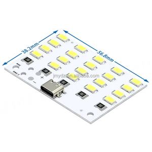 Module d'éclairage LED 8/12/16/20 avec perles LED, lumière d'urgence pour les vendeurs de rue, petite veilleuse, port USB mobile C - Product Image 6