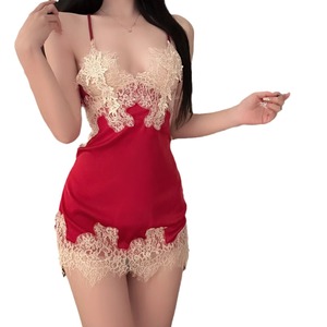 Lencería seductora de encaje transparente Lemon Story, body sexy, vestido tipo slip, conjunto <span class=keywords><strong>erótico</strong></span> sin quitar, ropa de estar por casa ODM 8044 - Product Image 5
