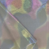 Chaîne Polyester Spandex Motif Imprimé Tissu Pour Maillots De Bain