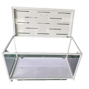 <span class=keywords><strong>Jaula</strong></span> Rectangular de Lujo para Hámster y <span class=keywords><strong>Conejo</strong></span>, Tipo Villa, Metálica, Transparente, Extra Grande, con Diseño de Oso Dorado, Anti-Mordidas, Marca Rubik's Cube - Product Image 5