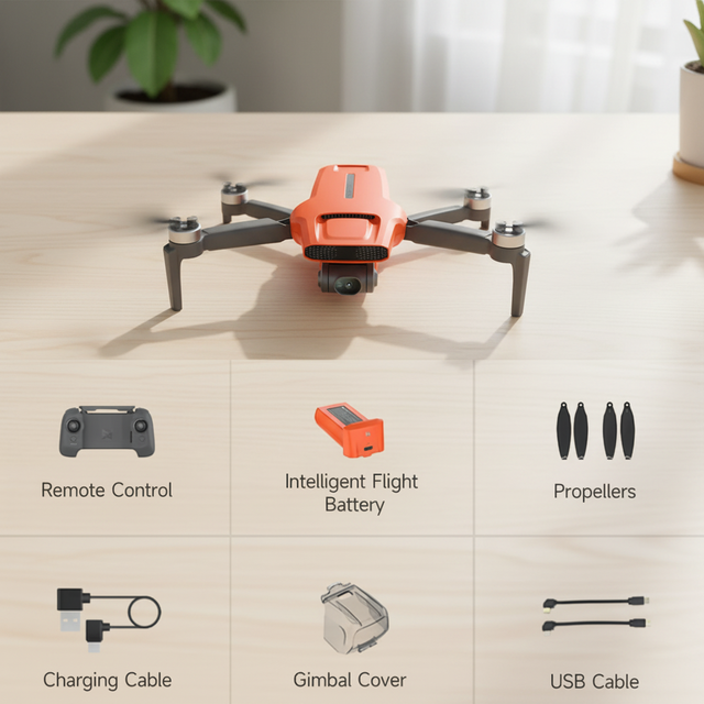 FIMI X8T V2 Thermal Imaging Drone 4K 640*480 Three-Camera 9km Aerial Photography 4K Professional Industrial Inspection Drone